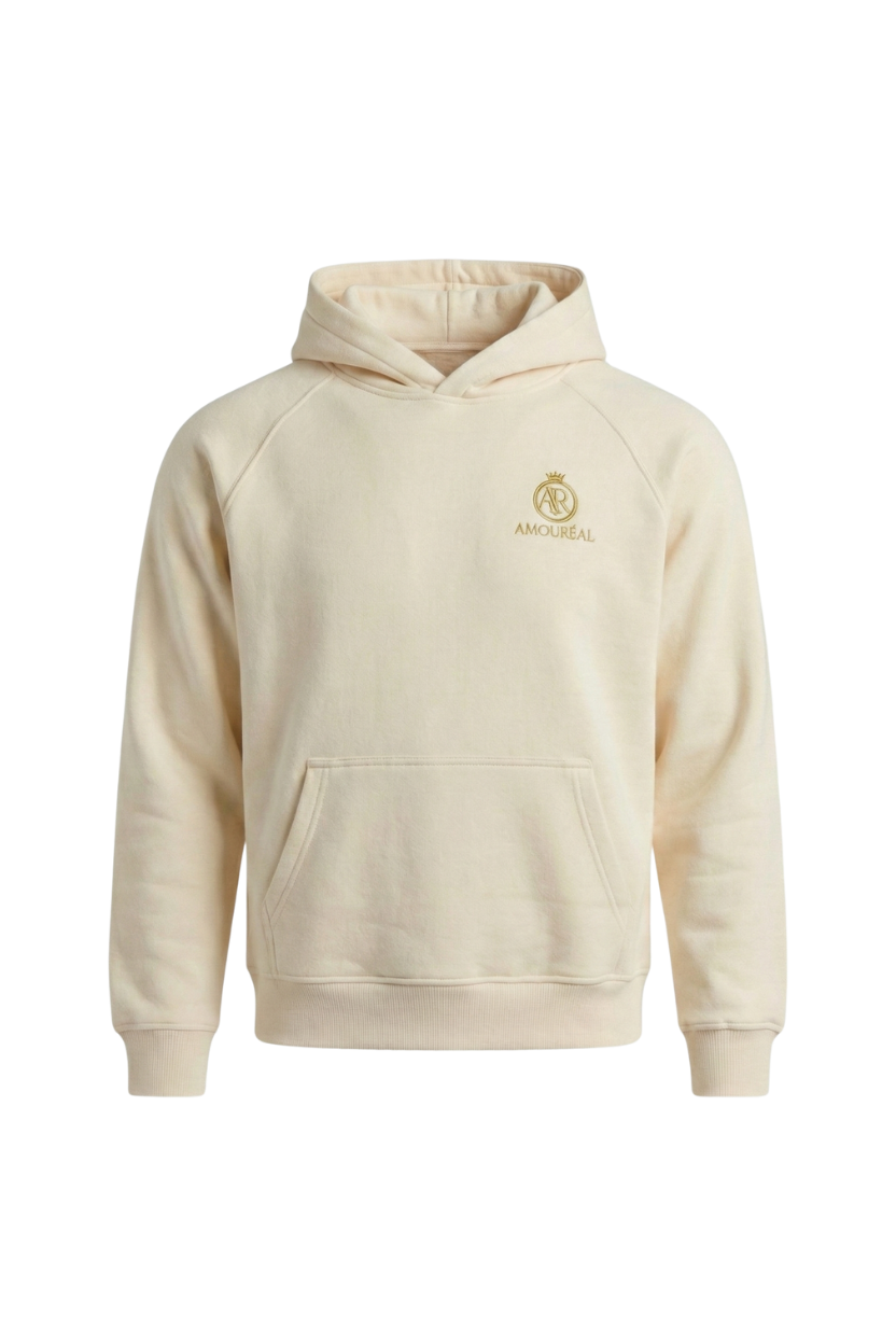 AMOURÉAL Hoodie honey beige