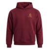 HOODIE WINE RED