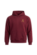 AMOURÉAL Hoodie wine red